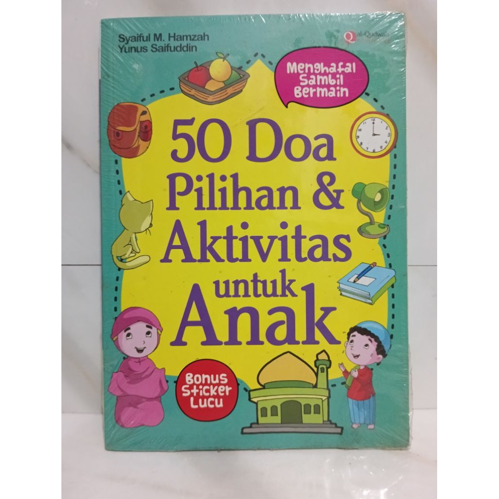 Buku 50 Doa Pilihan & Aktivitas Untuk Anak
