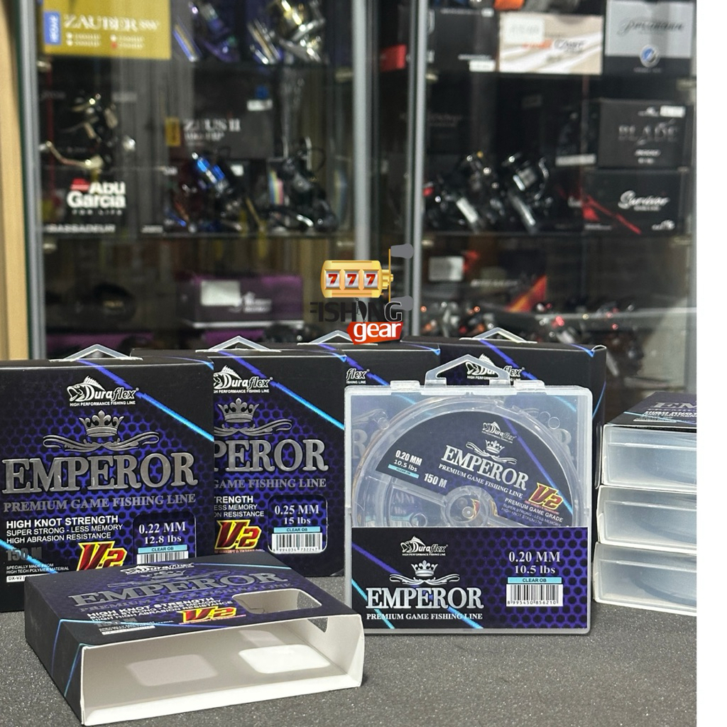 SENAR PANCING DURAKING EMPEROR V2 150M WARNA CLEAR OB