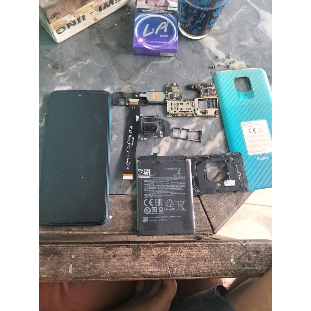 mesin atas redmi note9 pro