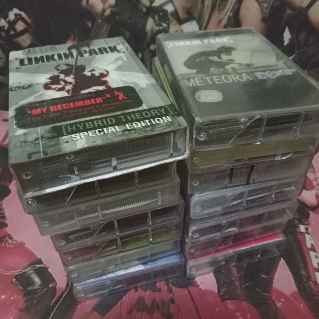 Kaset Metal Rock Linkin Park Deicide Fear Factory
