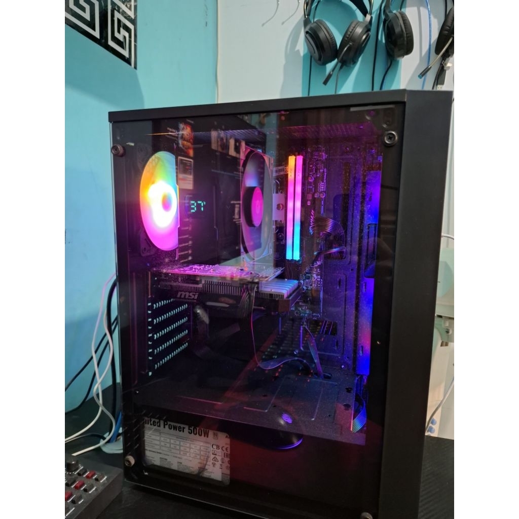 PC RAKITAN I3 12100F VGA 1650 MSI VENTUS 4GB DDR6