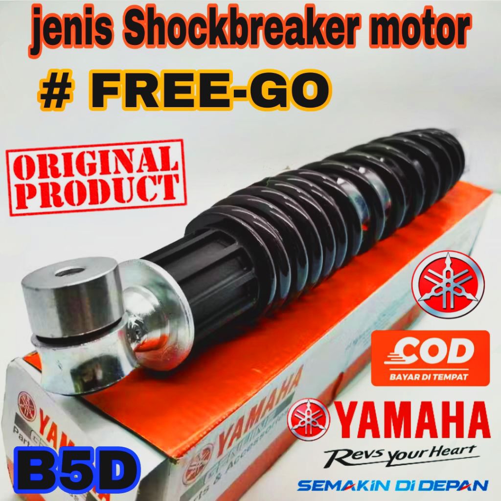 B5D shockbreaker ori ORIGINAL yamaha free go FREE-GO orisinil Shock breaker belakang yamaha freego o