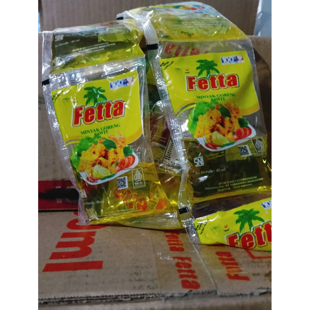 MINYAK GORENG FETTA SACHET 100ml