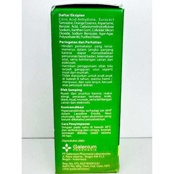 LAXADINE EMULSI 60 ML