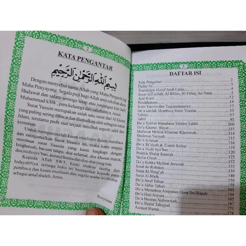 Cetak Buku Yasin Hardover Khas Sumatera / Cetak Buku Yasin Custom / Buku Yasin Tahlil Hardcover