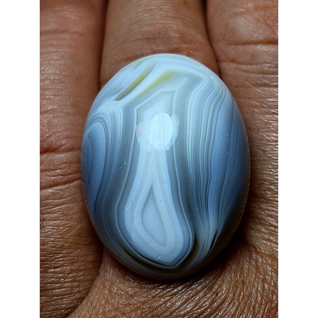 Natural batu akik sulaiman motif