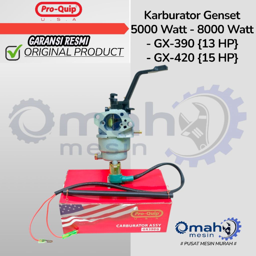 Karburator Genset 5000 - 8000 Watt Merk PRO-QUIP ORIGINAL / Karburator Jenset 5000 - 8000 Watt