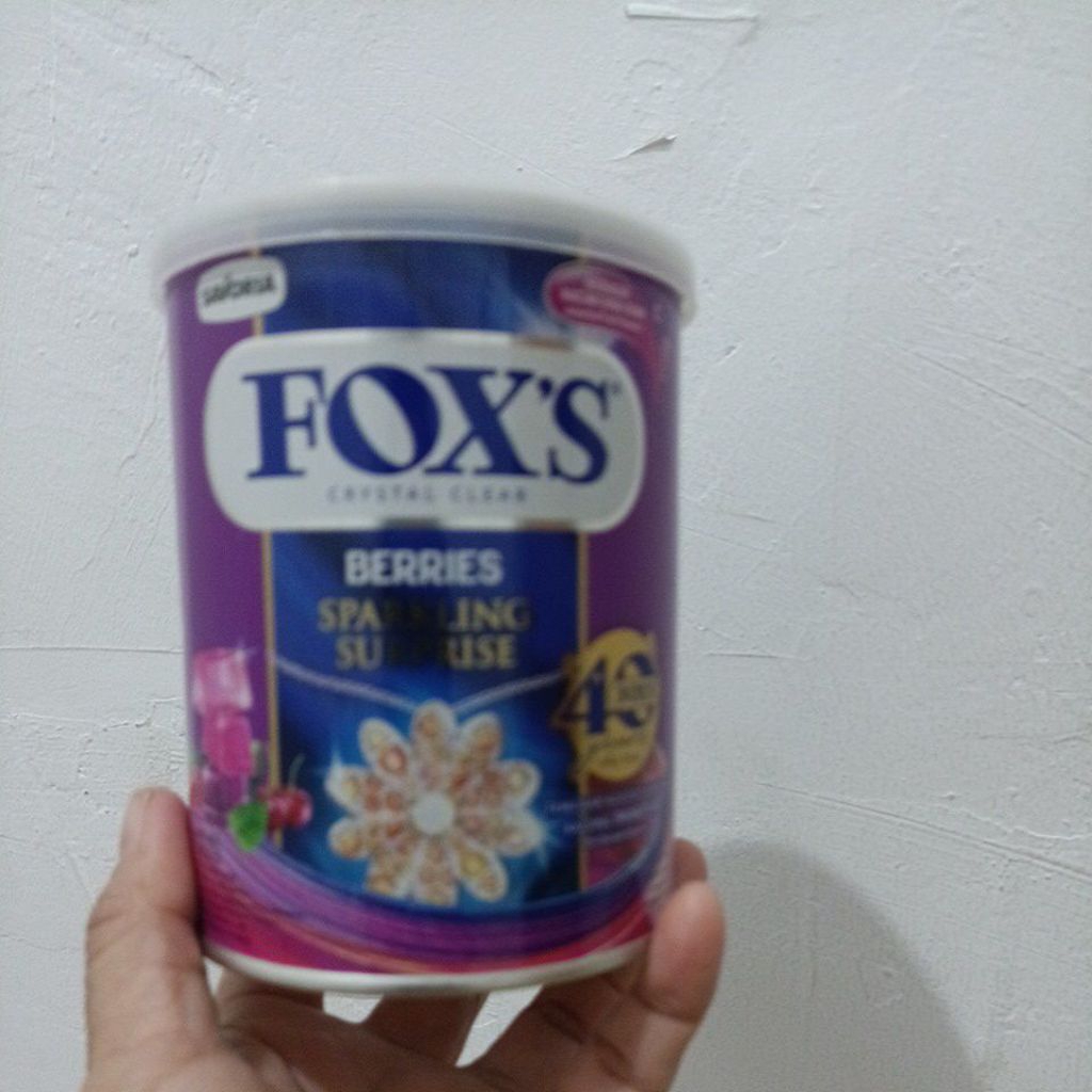 Permen Fox Kaleng 180g/Permen Fox's Kaleng/Permen Fox's Crystal Clear/Permen Fox's Fruits