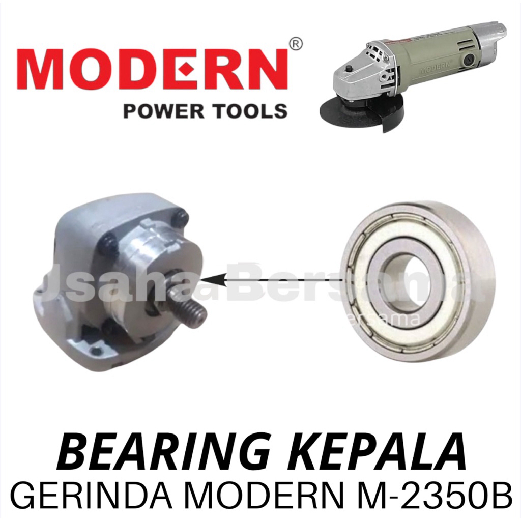 Bearing Depan Kepala Gerinda Modern M2350B Laher Laker Lahar Spindle Kepala Mesin Gerinda