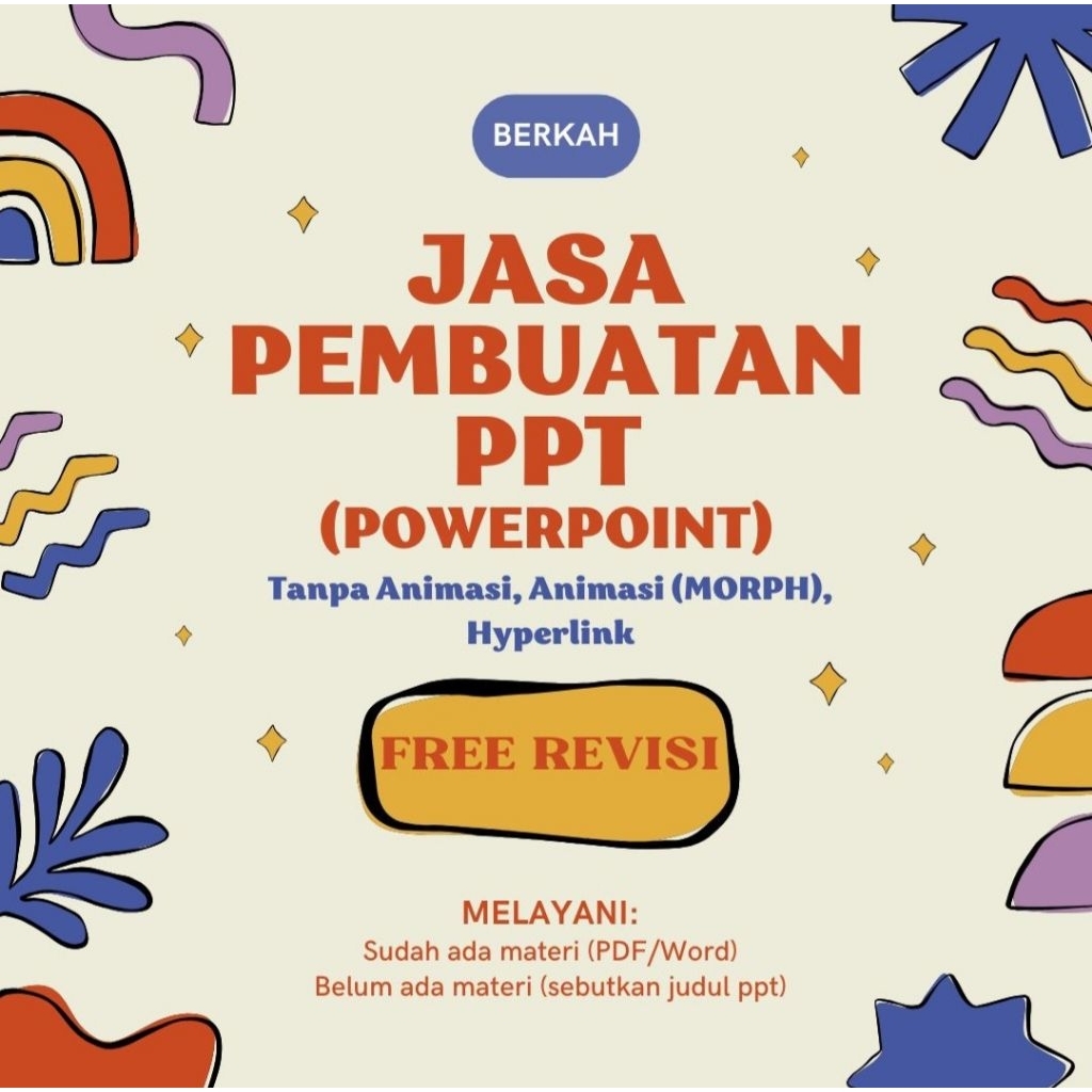 Jasa pembuatan powerpoint (PPT)