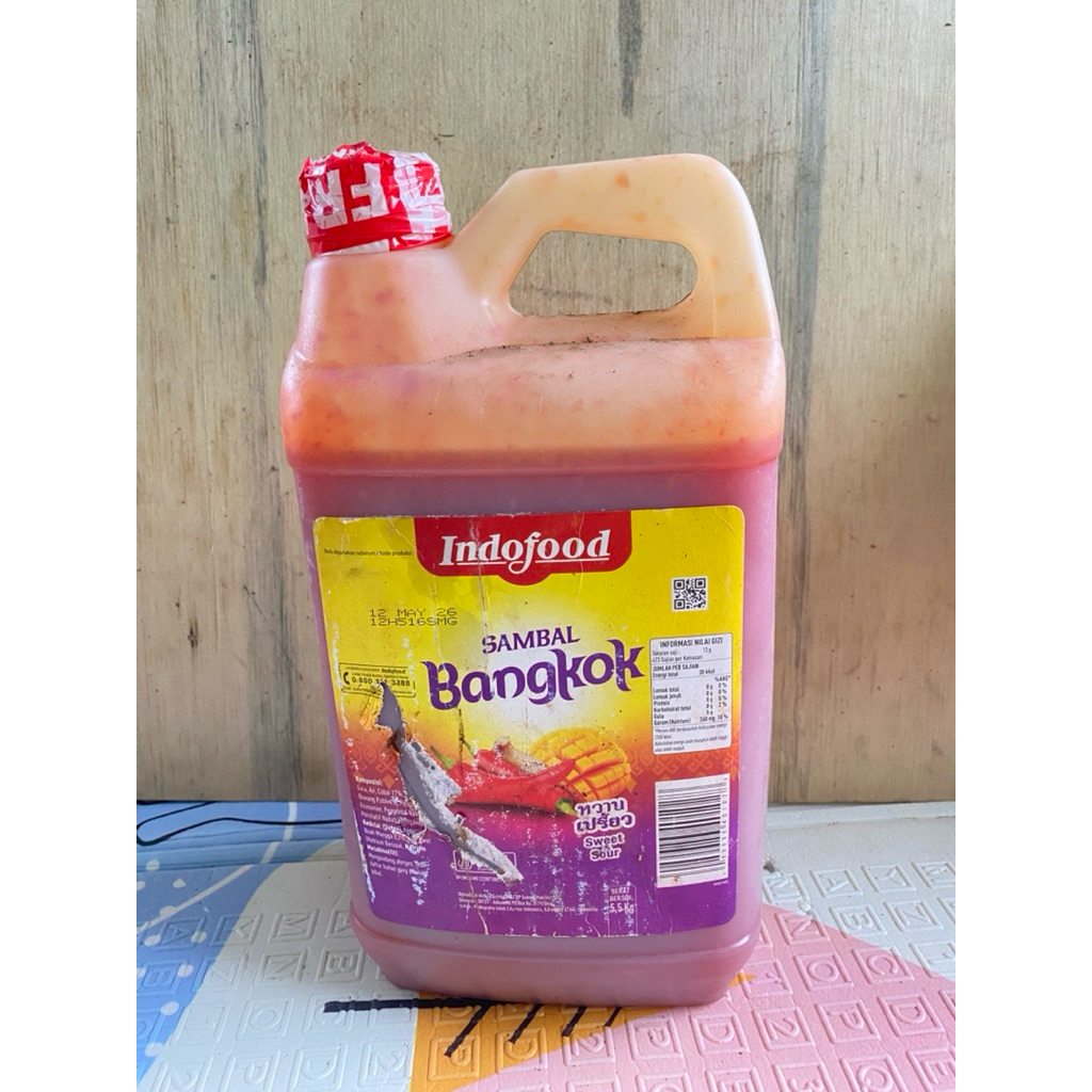 Sambal Bangkok Indofood Jerigen 5.5 Kg