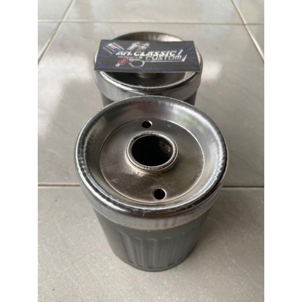 Cover tutup knalpot gl pro import bahan tebal mirip ori