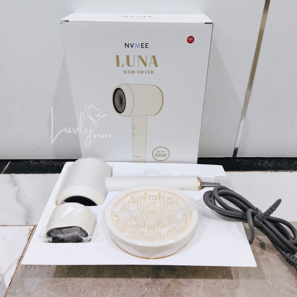 NVMEE LUNA HAIRDRYER LOW WATT 600W