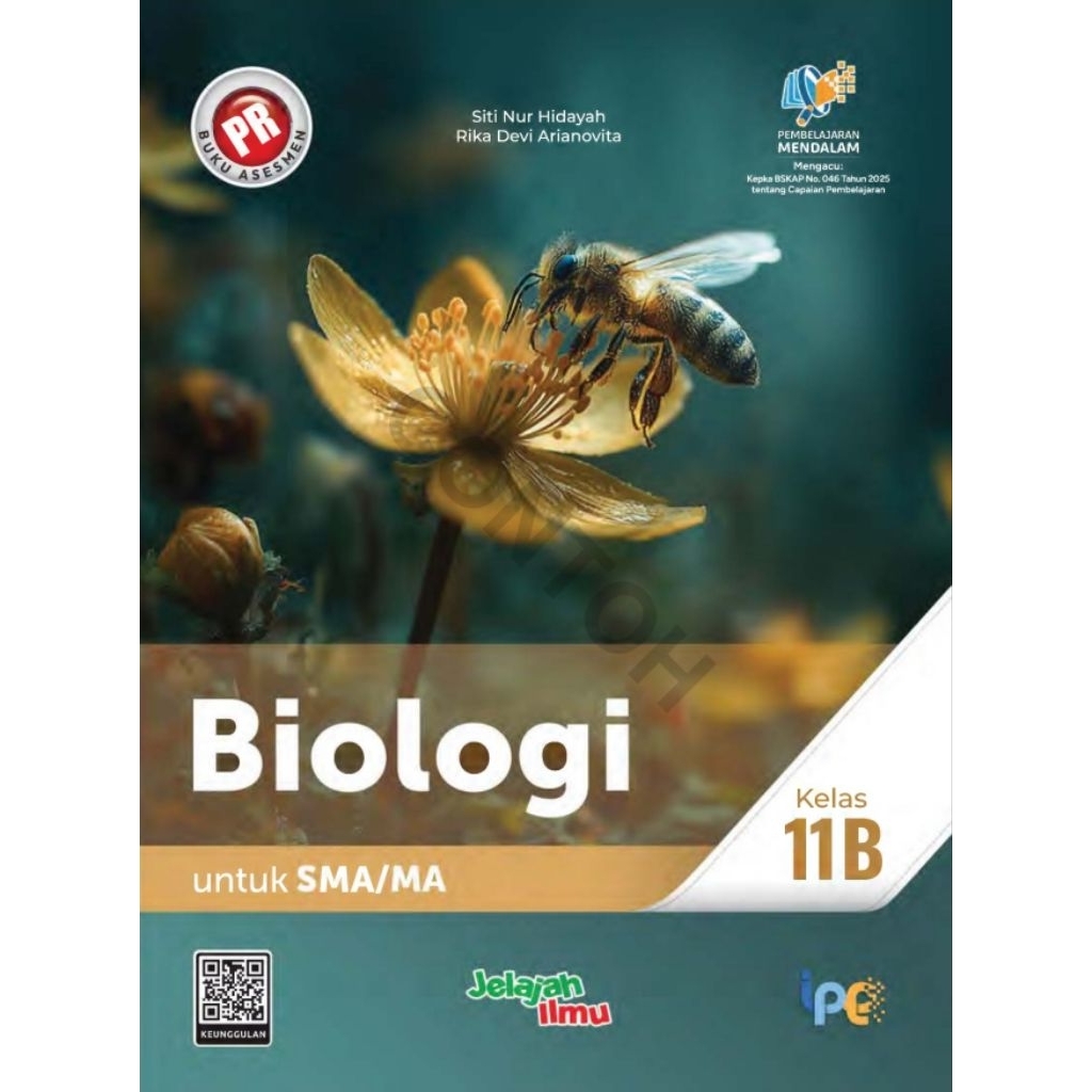 Buku lks Pr Interaktif Asesmen Biologi kelas XI, 11 semester 2 Pembelajaran Mendalam 2025 SMA Intan 