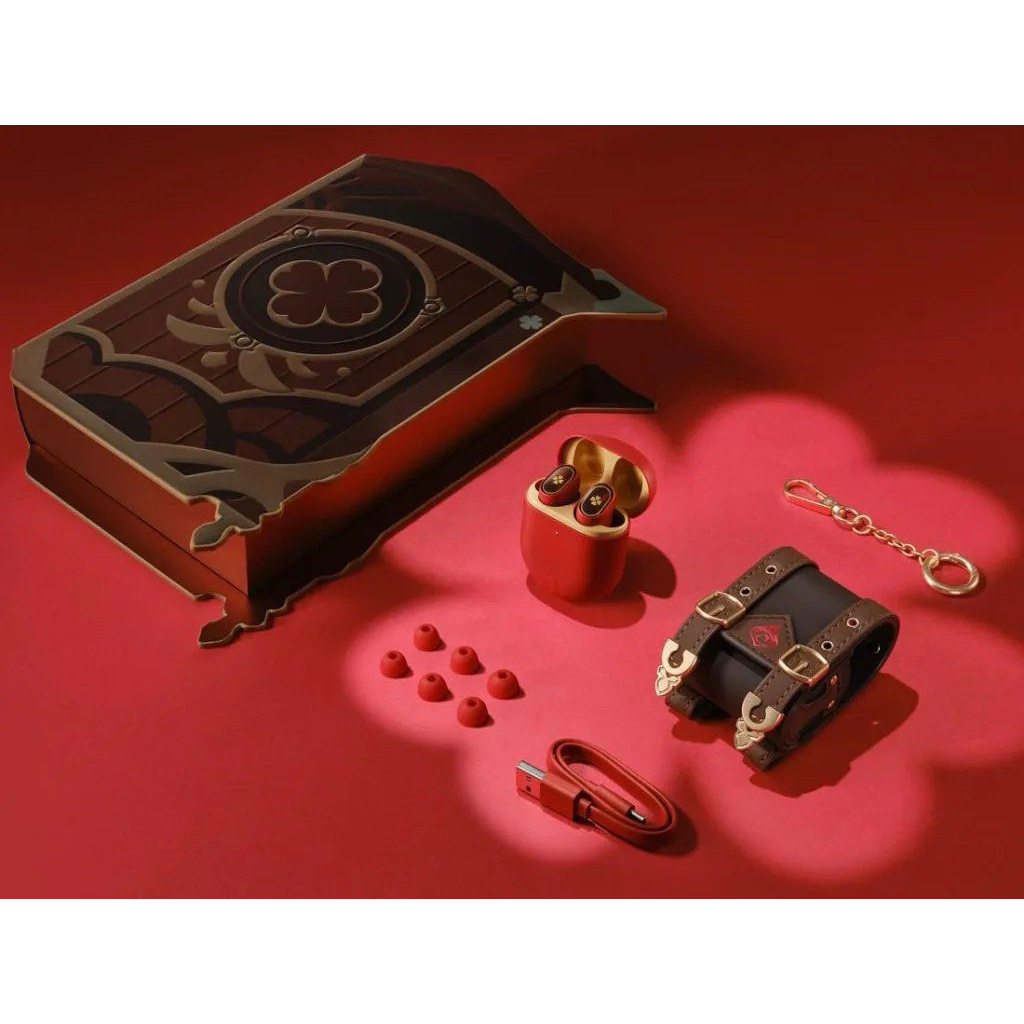 earphone Xiaomi Poco buds Pro Genshin Impact Edition + gift box 1 Set