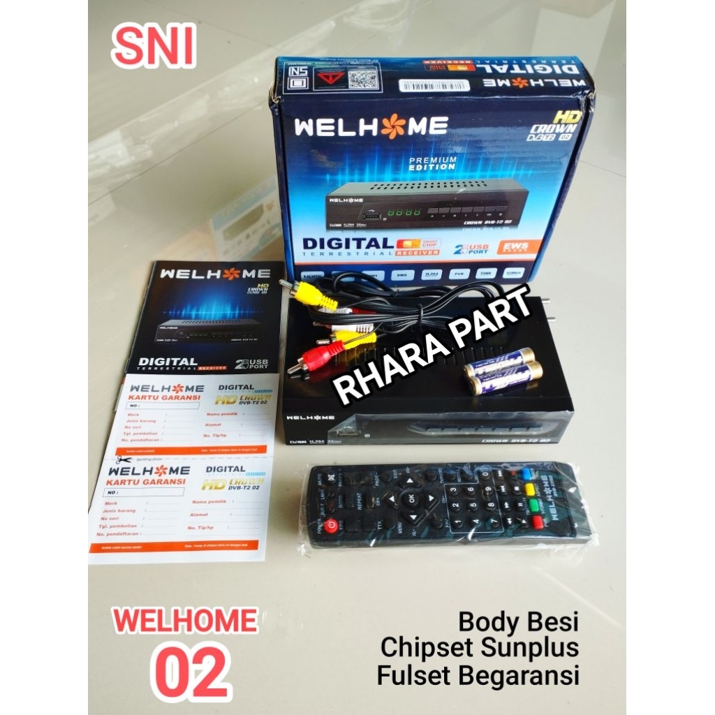 NEW STB DVB-T2 SET TOP BOX TV DIGITAL MESIN STB BERMACAM MERK SNI GAMBAR CLIIINKKK
