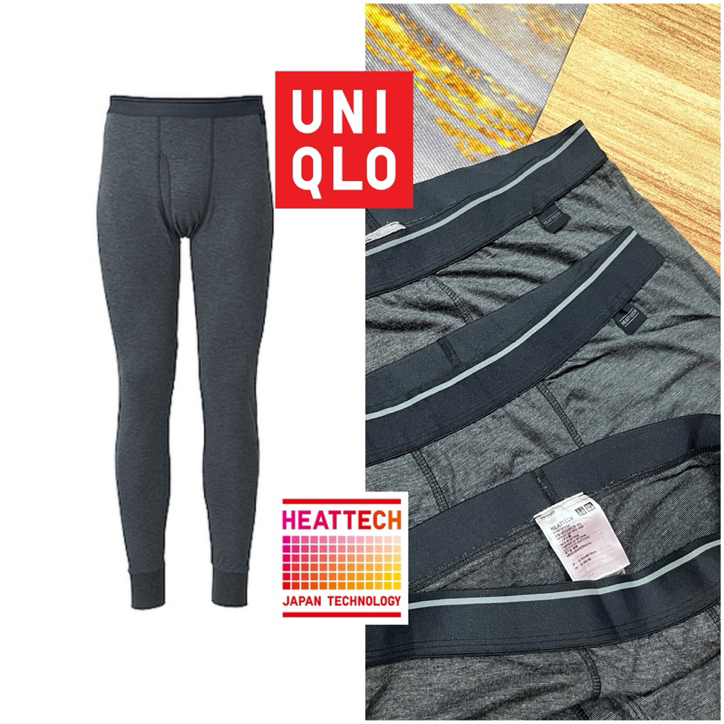 Unqilo Heattech Tights Men Size S L XL