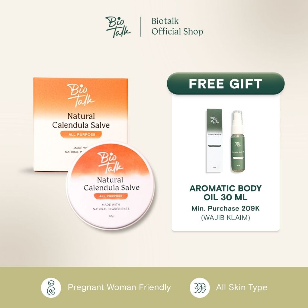 [SPECIAL PROMO] Biotalk Natural Calendula Salve