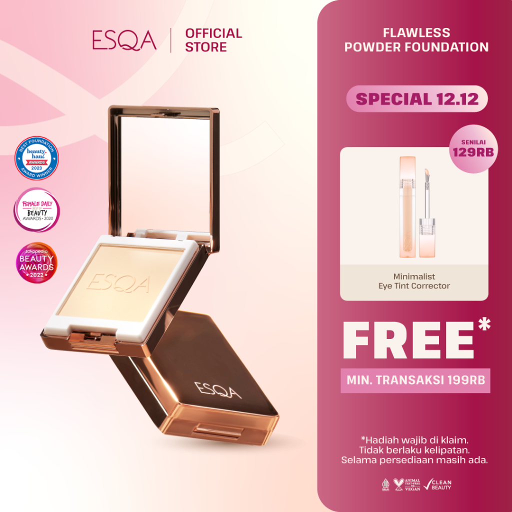 ESQA Flawless Powder Foundation