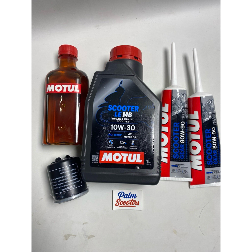 Paket Oli Mesin untuk Vespa Matic