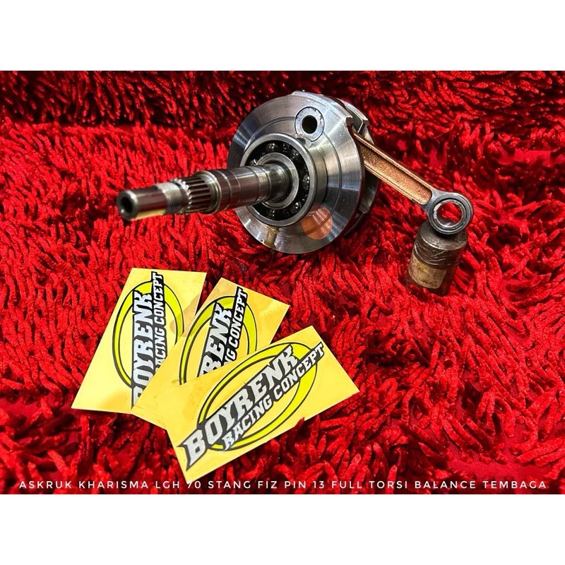 ASKRUK KHARISMA KPH SUPRA X 125 LANGKAH 63-70 NOLPACKING||GESER TORSI FULL BALANCE - BOYRENK RACING 