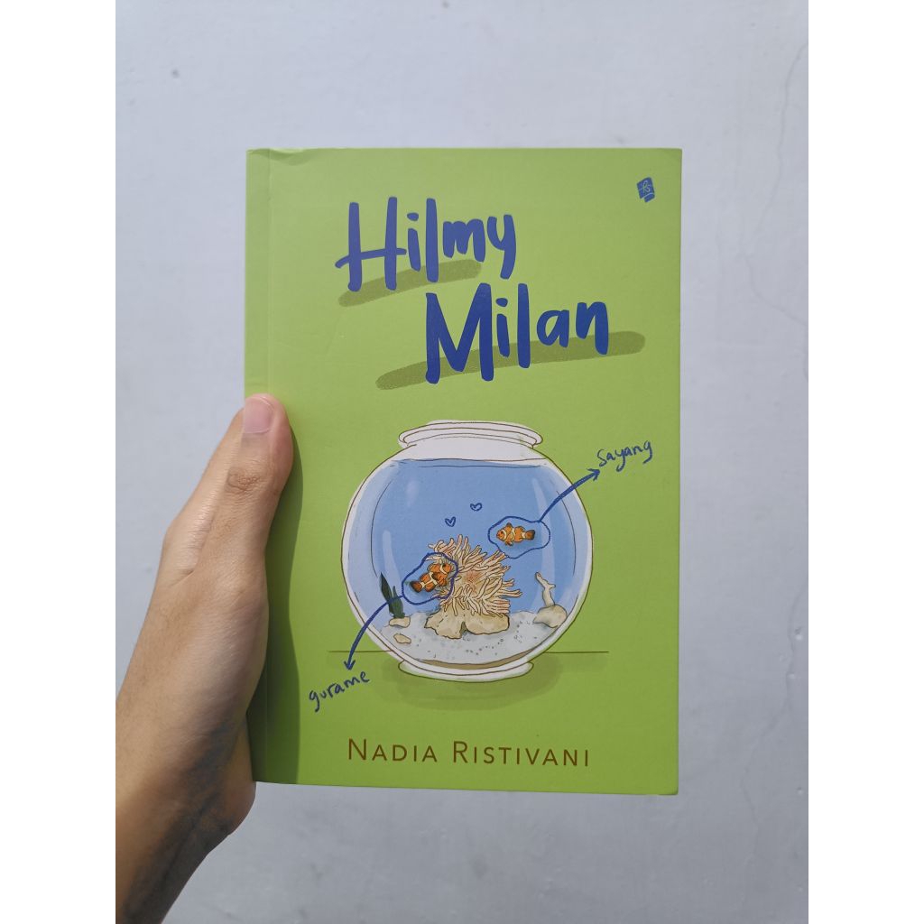 (Original) Novel Hilmy Milan by Nadia Ristivani | Preloved 97% mulus
