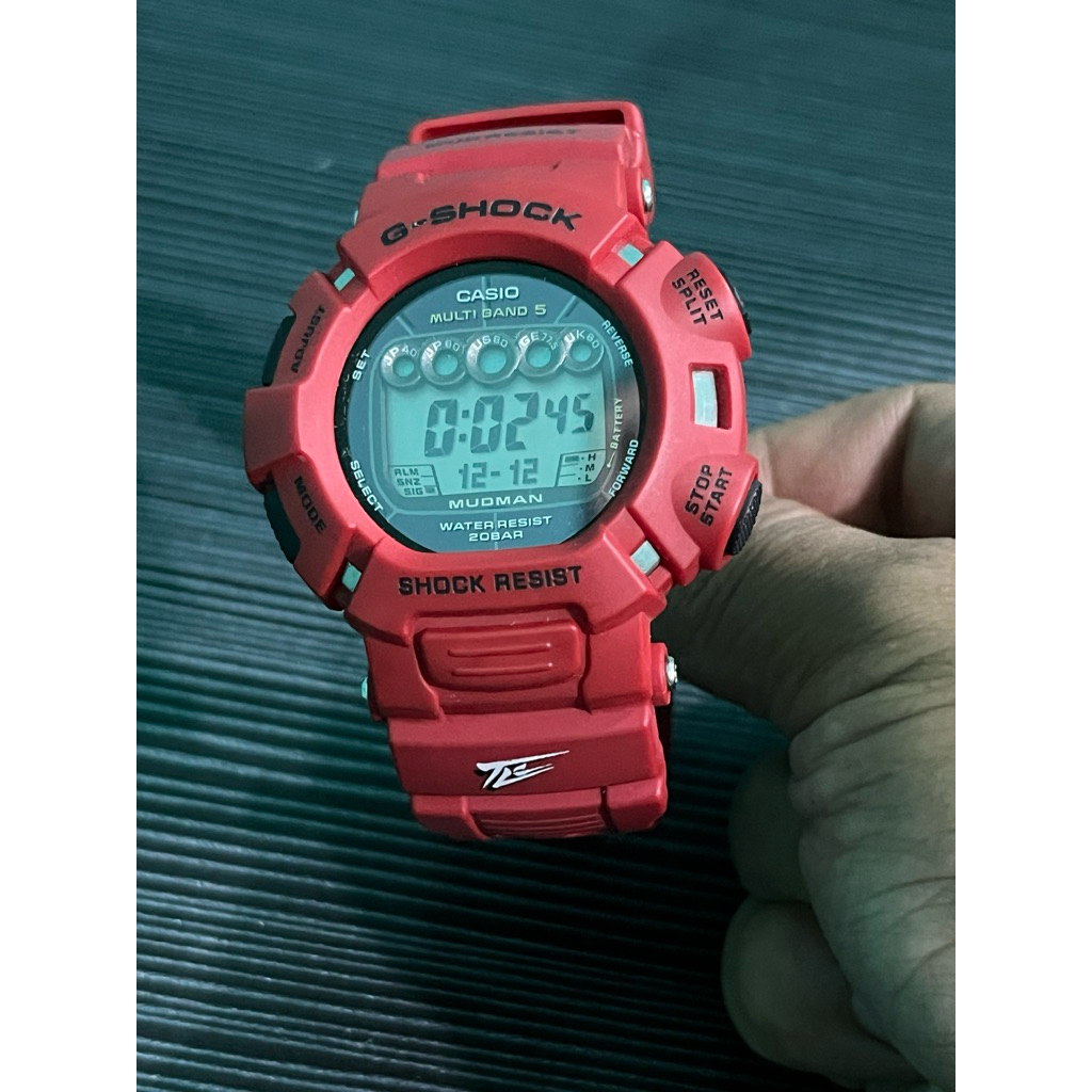 Gshock G 9000 Mudman strap TLC Bezel MX4