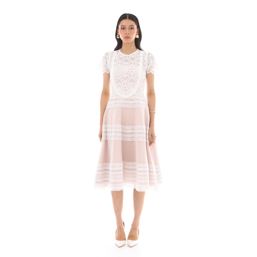 POSHTURE - Palermo Dress in White