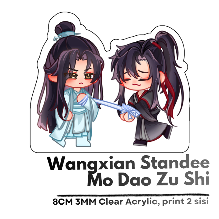 Wangxian Standee | Mo Dao Zu Shi | MDZS Standee | Lan Wangji x Wei Wuxian