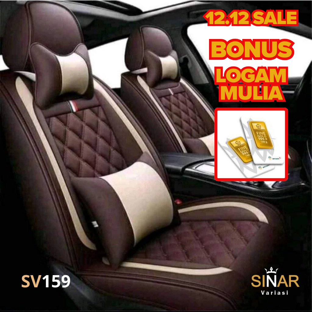 SINAR VARIASI JOK MOBIL Sarung Jok Mobil Avanza Juke Innova Mobilio Sigra Calya Xenia Ertiga Gl Gx A