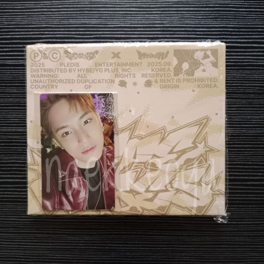 [READY STOCK] SEVENTEEN CxM COMPACT MINGYU VER (ALBUM + POB)