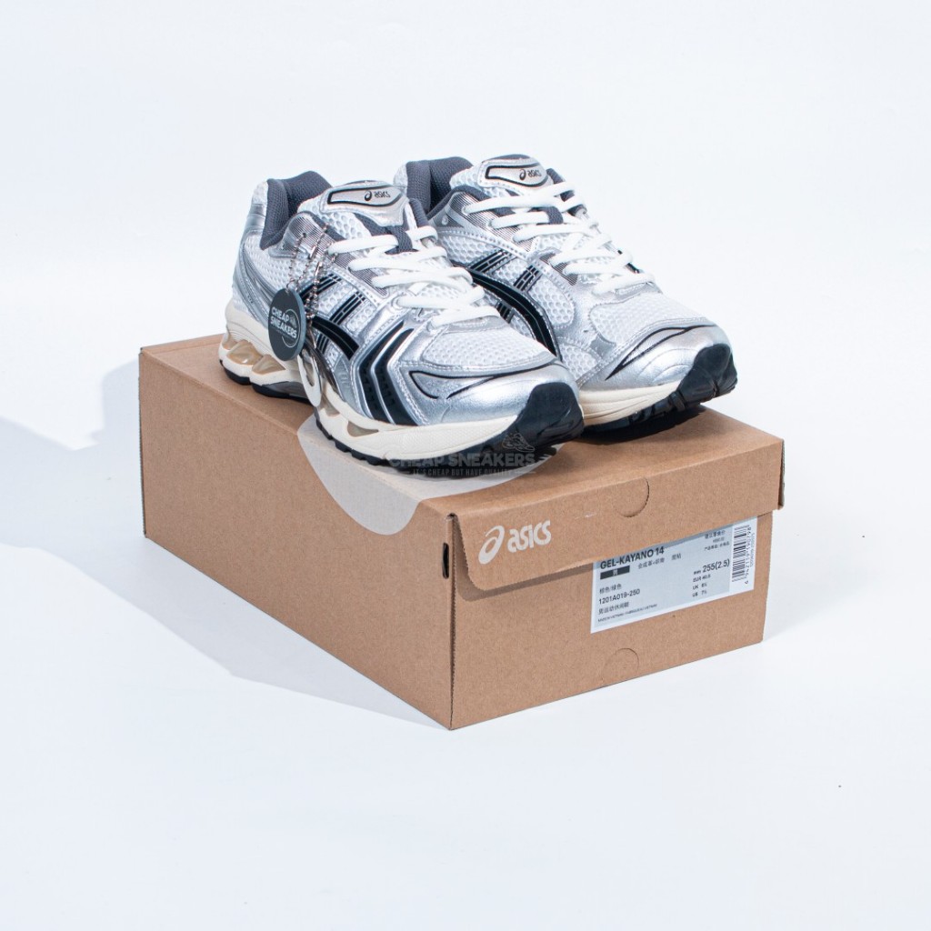 ASICS GEL KAYANO 14 x JJJJOUND SILVER BLACK (1201A457-101) - ASICS GEL KAYANO 14 ALL BLACK GRAPHITE