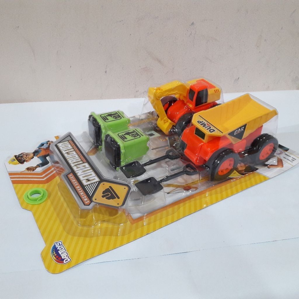 MAINAN TRUK ANAK LAKI LAKI VK 06 MAINAN MOBIL MOBILAN SET MAINAN ANAK TRUK PASIR TRUK BEGO SEKOP TEM