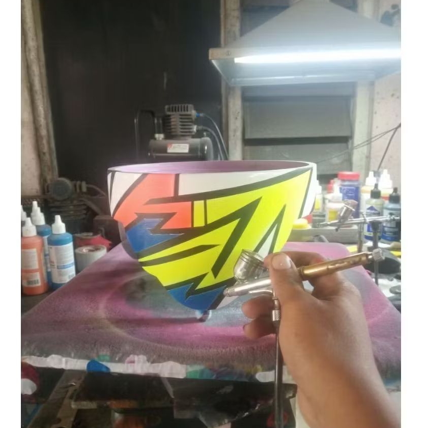 Request tebok pleci airbrush