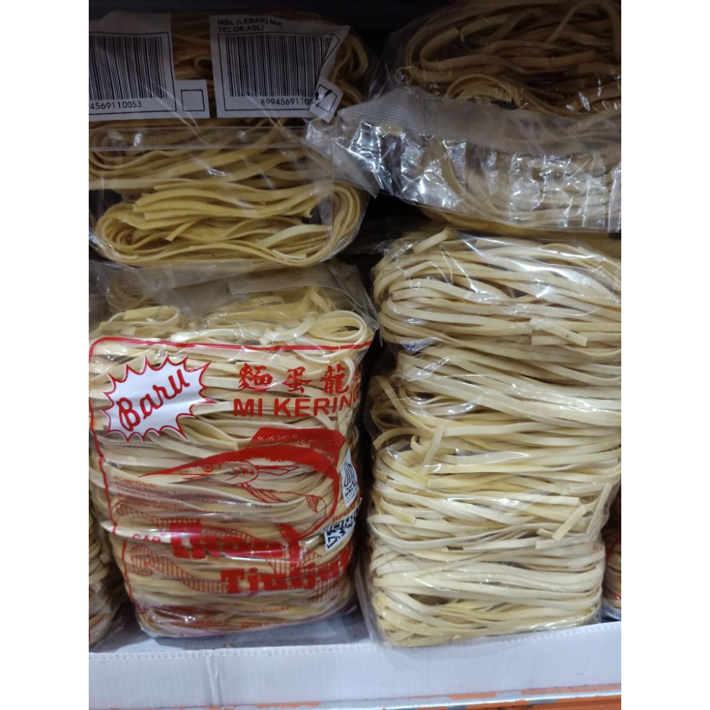 mie kering ikan cucut (tjutjut) 500g