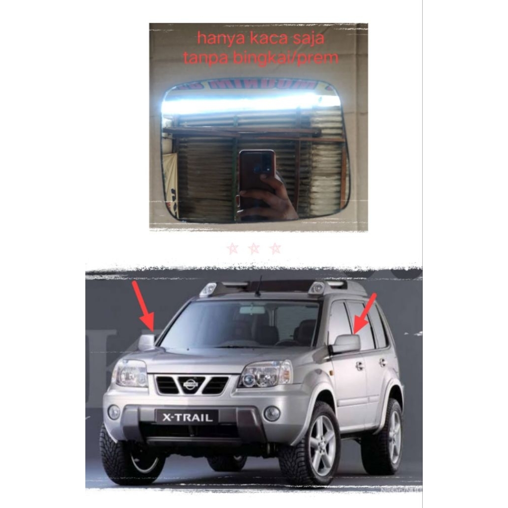 kaca spion Xtrail t30