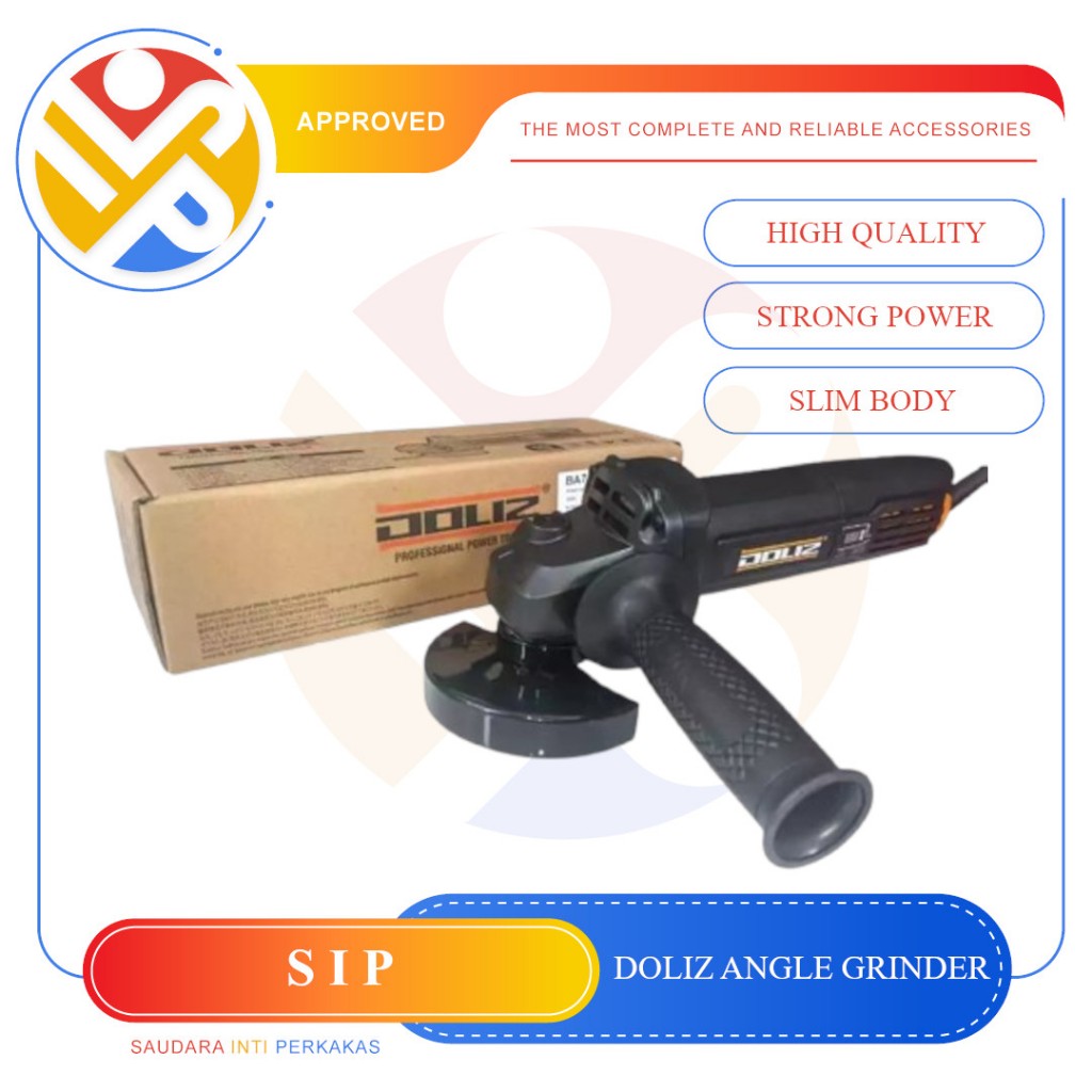 Doliz Gerinda 4 Inch BA730 BA735 / Bengkel Las, Motor, Pertukangan