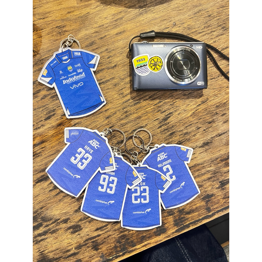 Gantungan kunci akrilik Jersey Persib Bandung | Ganci | Persib Bandung