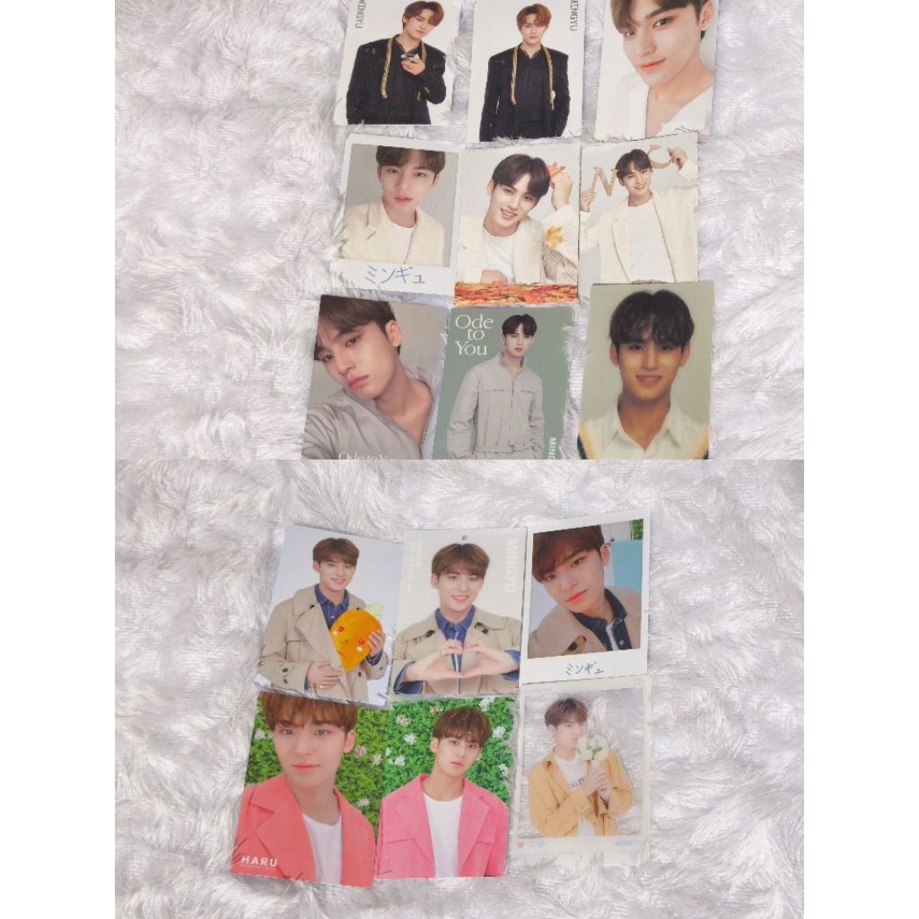 MINGYU SEVENTEEN TRADING CARD TC IDEAL CUT ODE TO YOU HARU