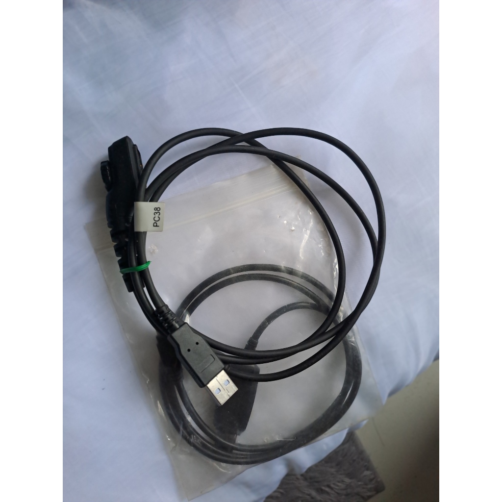 KABEL DATA HYTERA PD788 ASLI KABEL PROGRAM HT HYTERA PD988 ORIGINAL PC38
