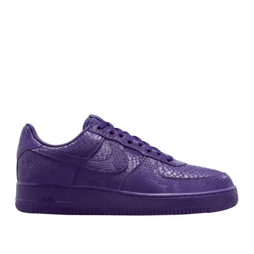 Sepatu Nike Air Force 1 x KOBE Court Purple Men Original