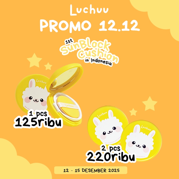 Luchuu Sun Cushion SPF 50 PA++ / Sunblock Anak