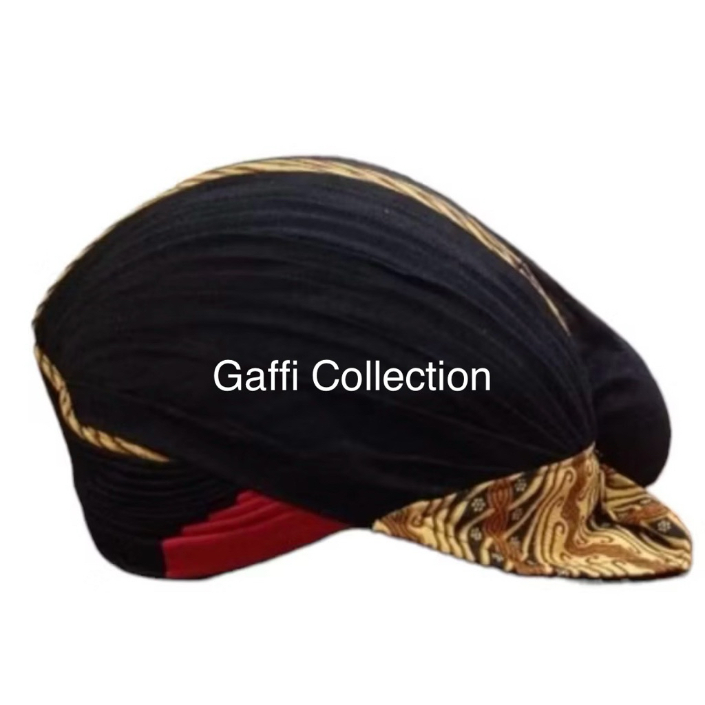 Blangkon Lipat Blangkon Jogja Samurai Kuning