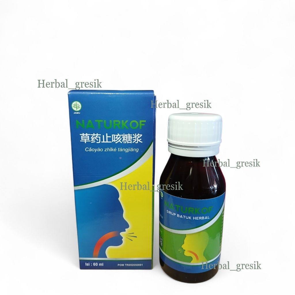 NATURKOF (OBAT BATUK HERBAL UNTUK SEGALA JENIS BATUK)