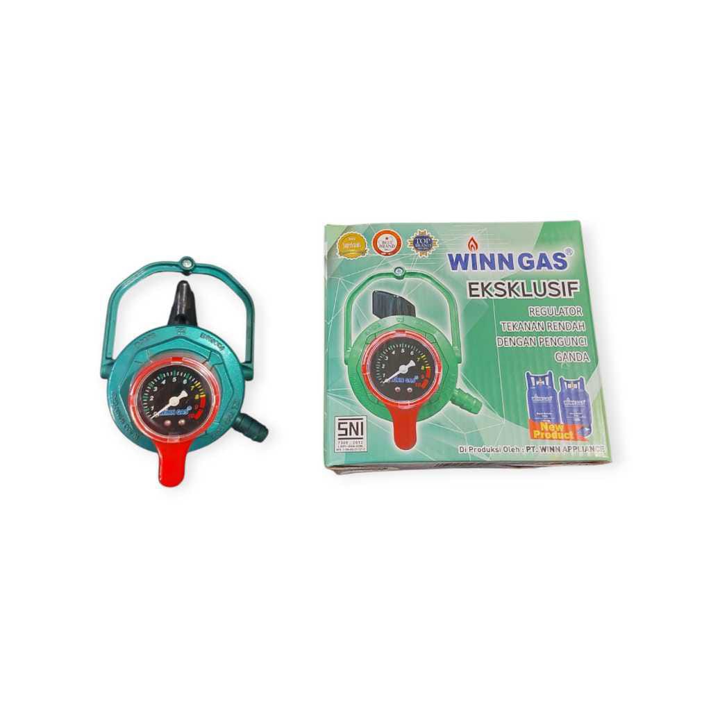 Winn Gas W800 M EKSKLUSIF HIJAU NEON  Win Gas , Safety , Selang  Regulator W 800 M