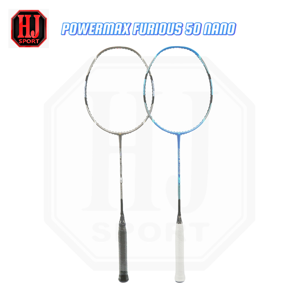 PROMO 12.12 Raket Badminton Power Max Furious 50 Grade Original Bonus Senar