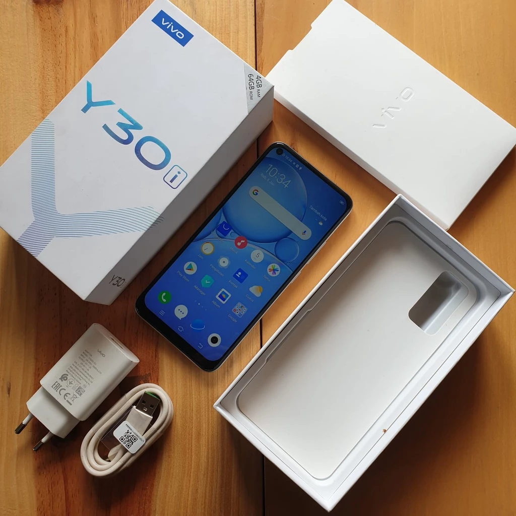 VIVO Y30i SECOND 6/128GB HANDPHONE SECOND HP SEKEN HP BEKAS HP MURAH