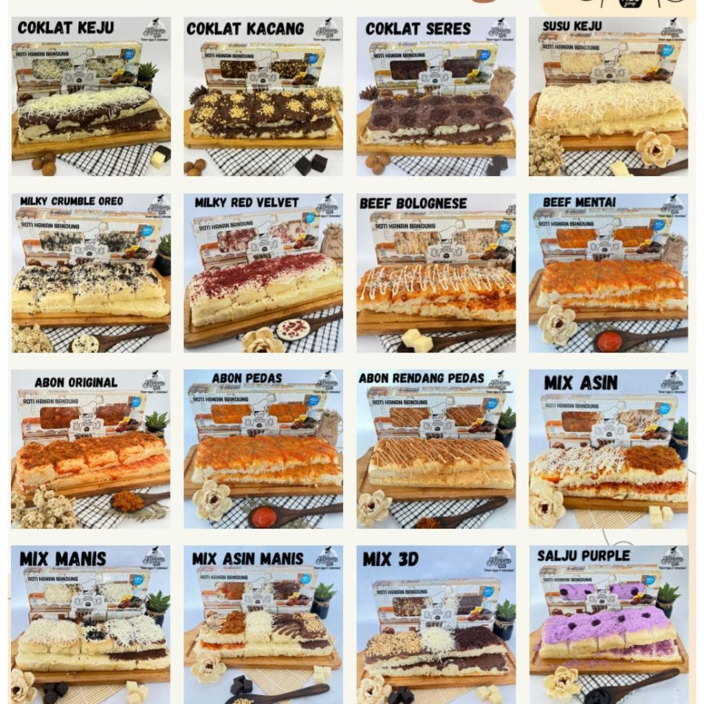 ROTI HANAN BANDUNG BEST SELLER ENAK LEMBUT