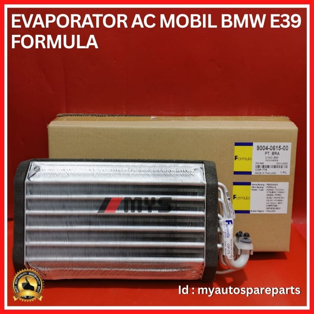 EVAPORATOR COOLING AC Mobil BMW E39 EVAP FORMULA TOP QUALITY
