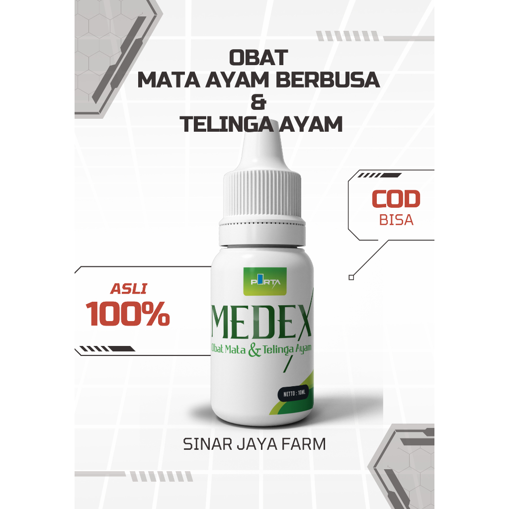 MEDEX - OBAT MATA AYAM BERBUSA dan TELINGA AYAM